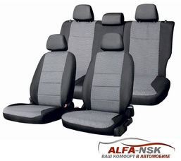 Чехлы на сиденья из ткани Жаккард для Datsun On-Do (40/60) без Airbag 2015-2022