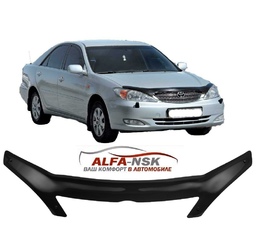 Дефлектор капота Toyota Camry XV30 2001-2004 с выемкой