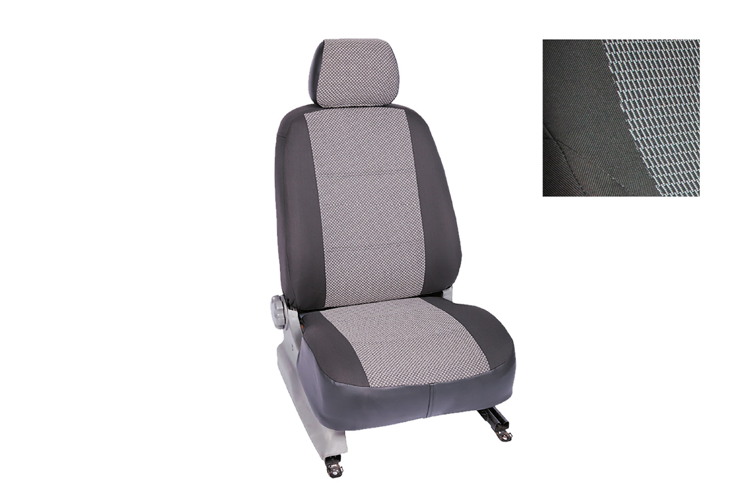 Чехлы на сиденья из ткани Жаккард для Toyota Corolla XI (без заднего подл.) 2013-2018
