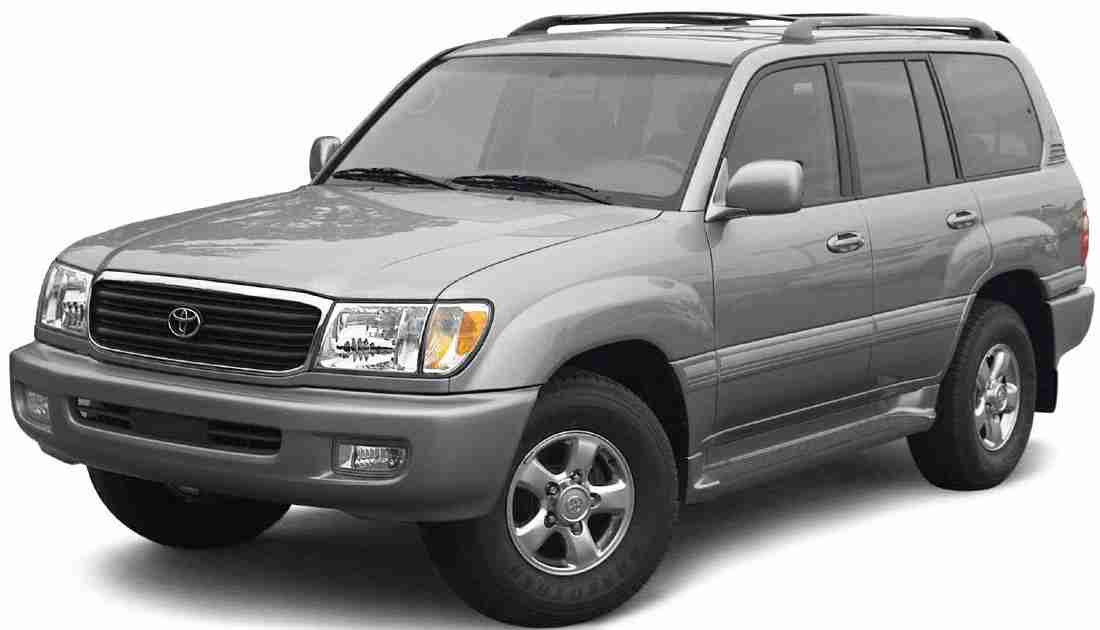 3D коврики в салон из экокожи для Toyota Land Cruiser X (J100) 1998-2007