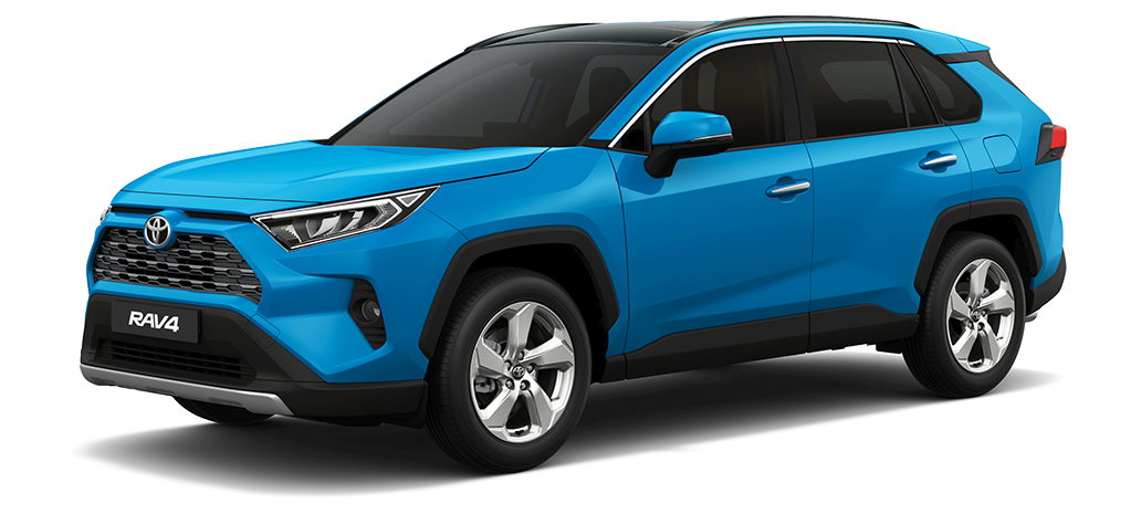 3D коврики в салон из экокожи для Toyota RAV4 V (XA 50) АКПП 2019-н.в.